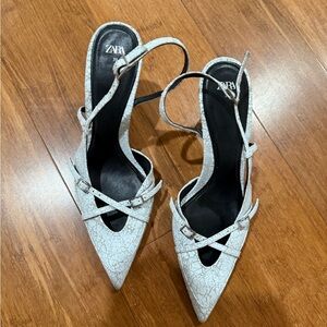 Zara Sling Back heels